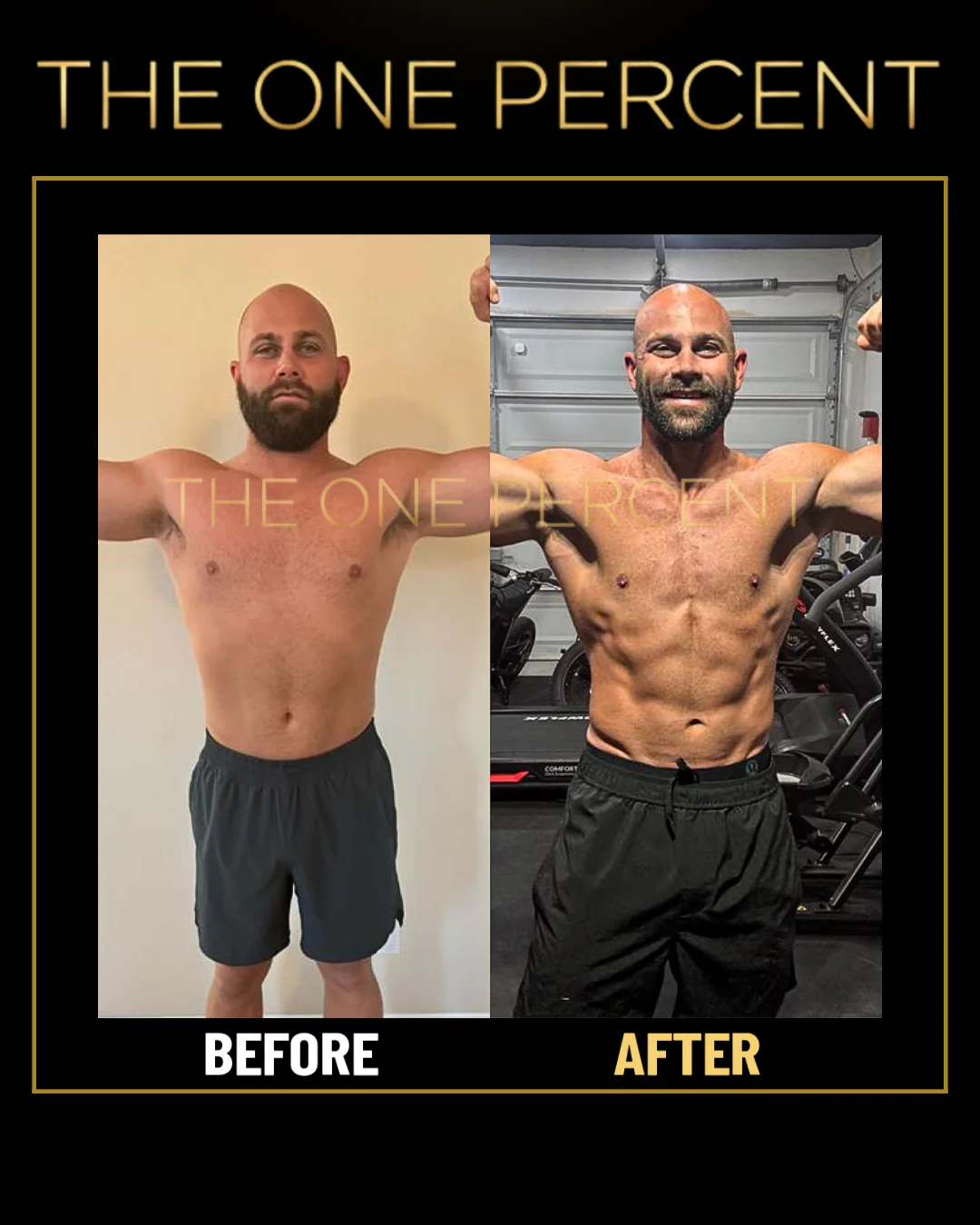 Client transformation 5 — before and after