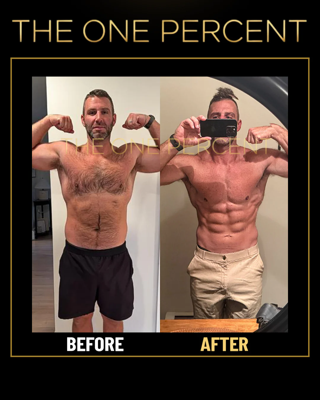 Client transformation 8 — before and after