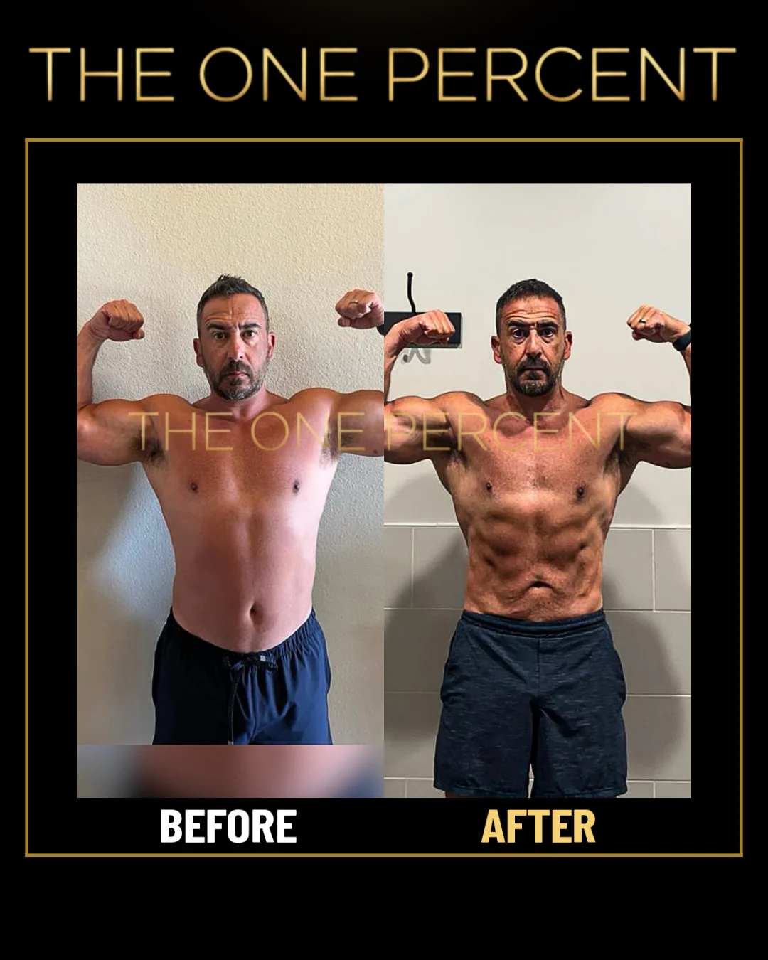 Client transformation 1 — before and after