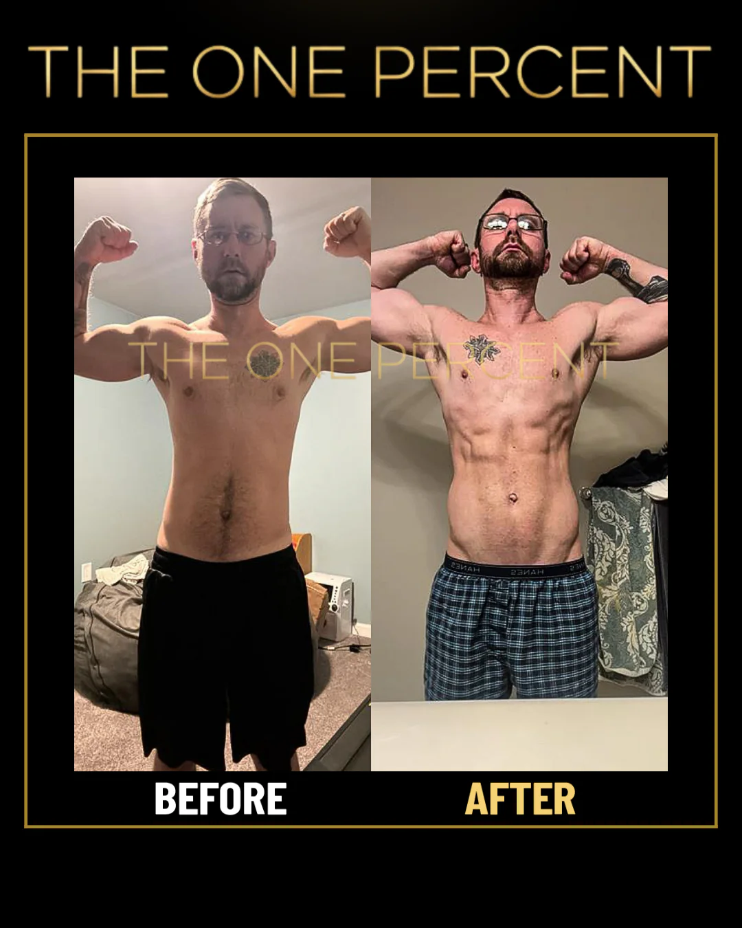 Client transformation 3 — before and after