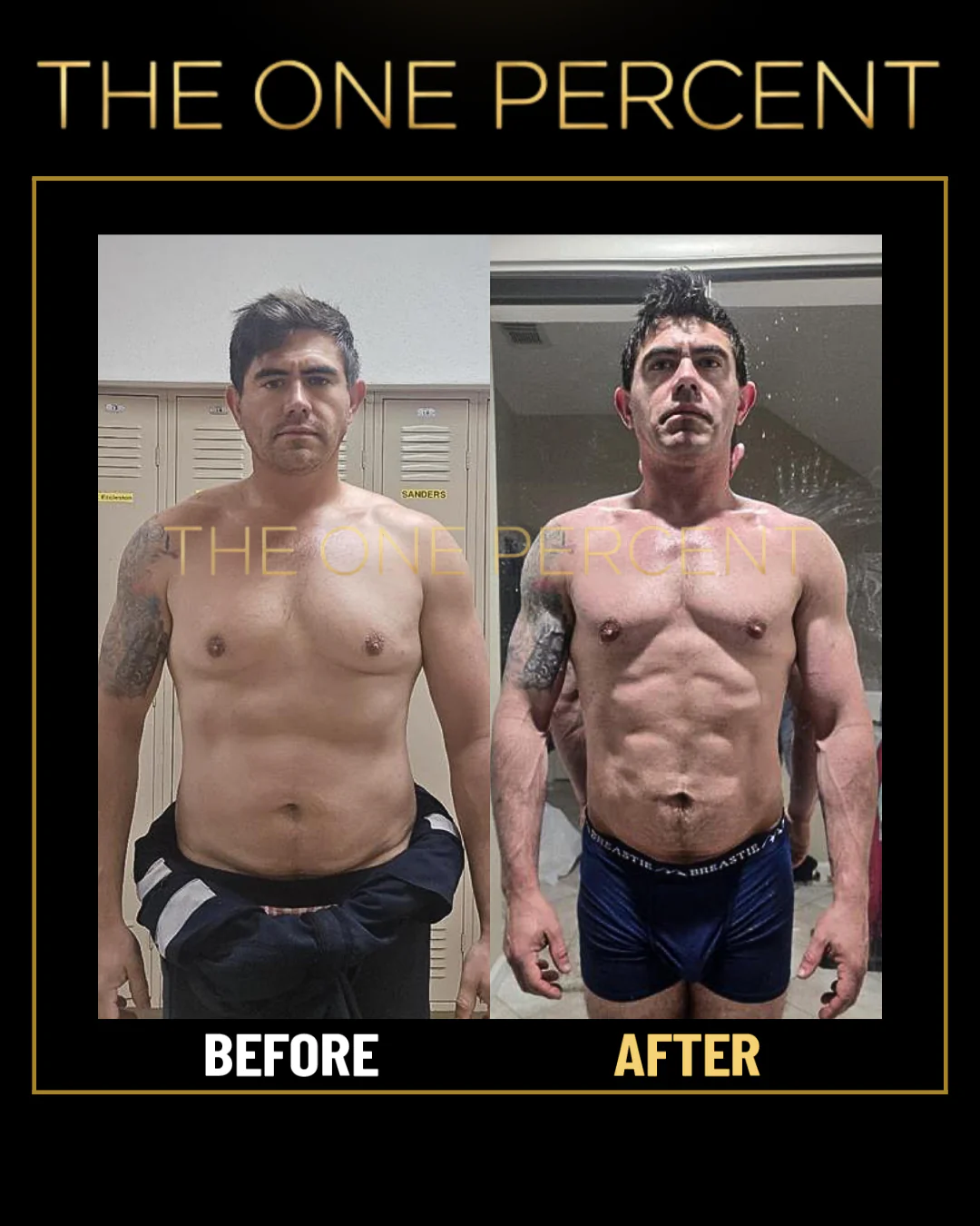 Client transformation 6 — before and after