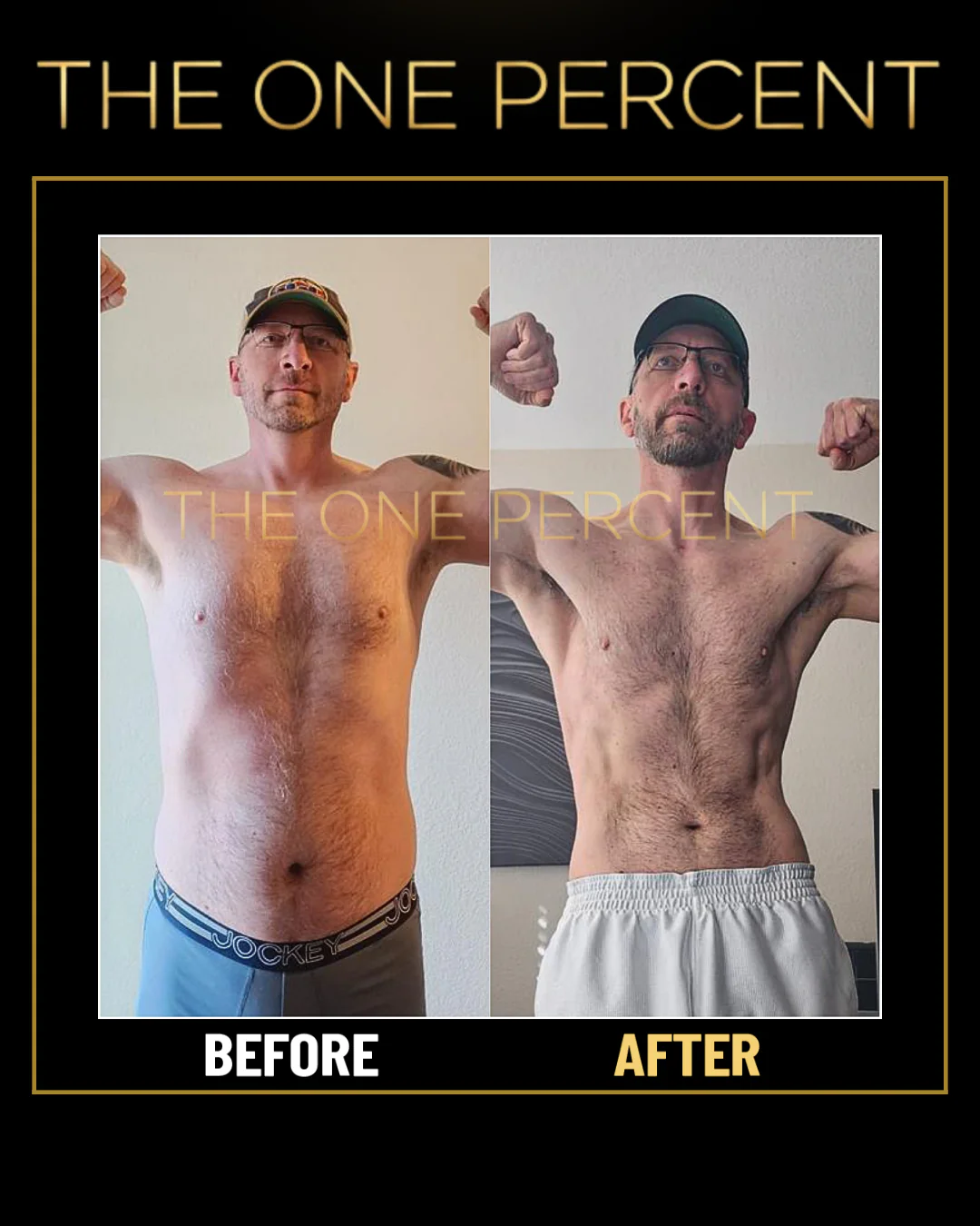 Client transformation 8 — before and after
