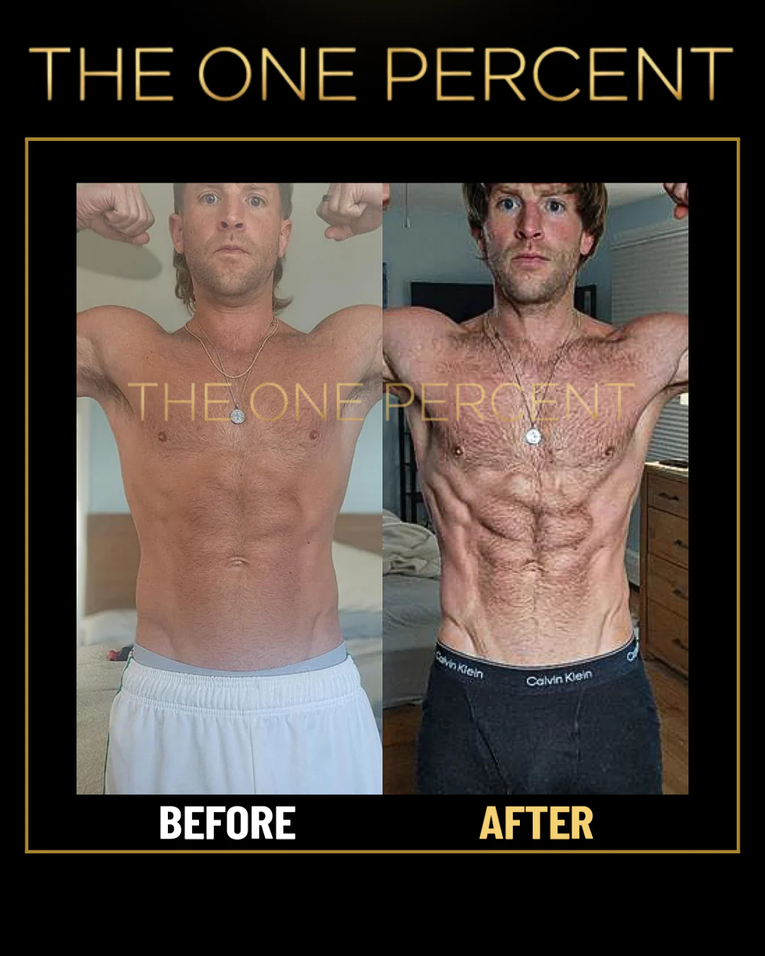Client transformation 1 — before and after