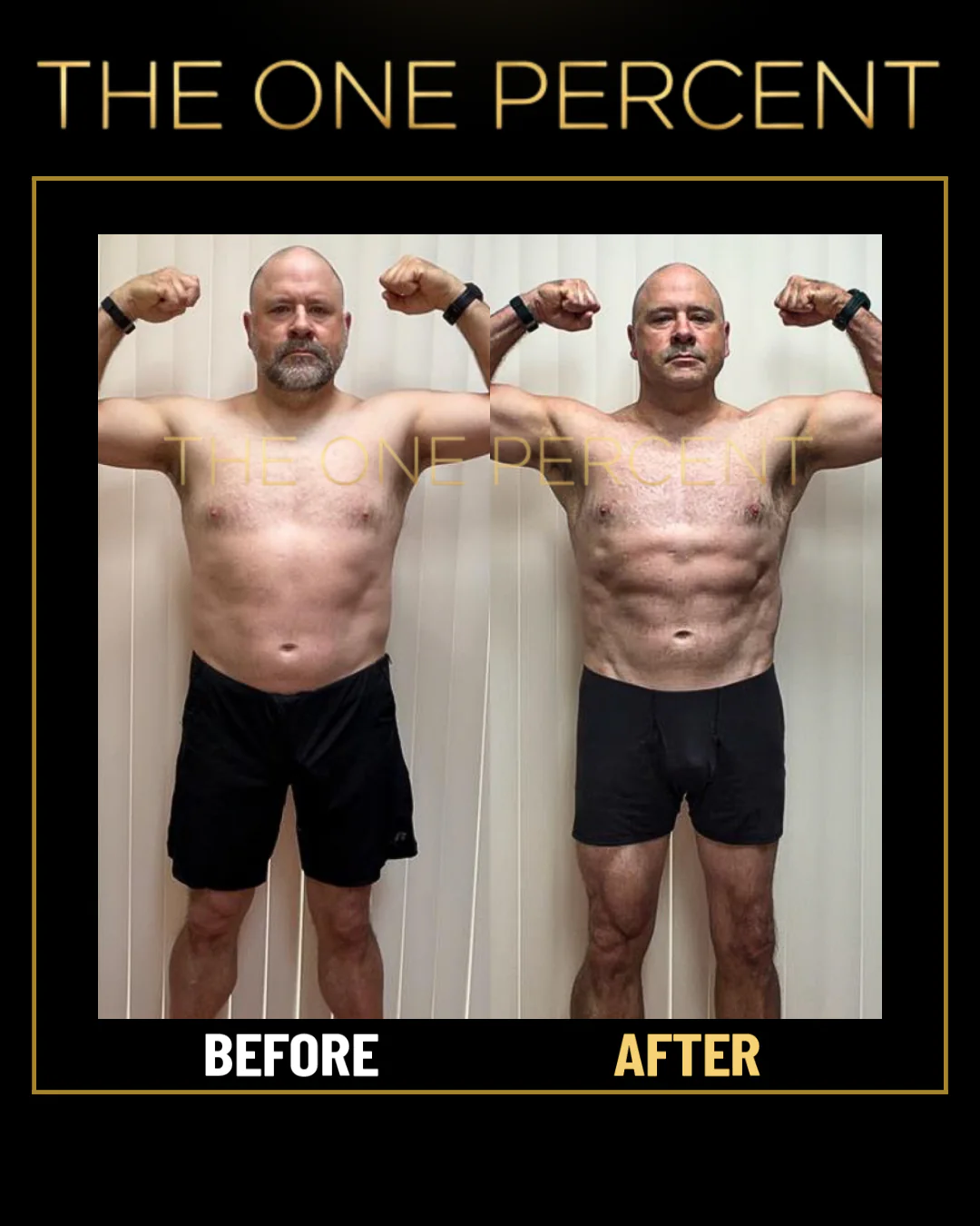 Client transformation 3 — before and after