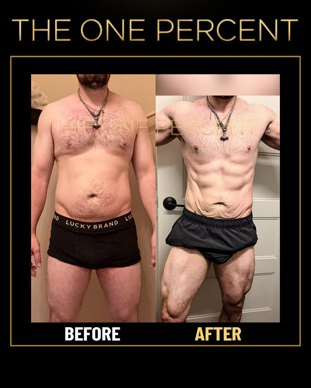 Client transformation 5 — before and after