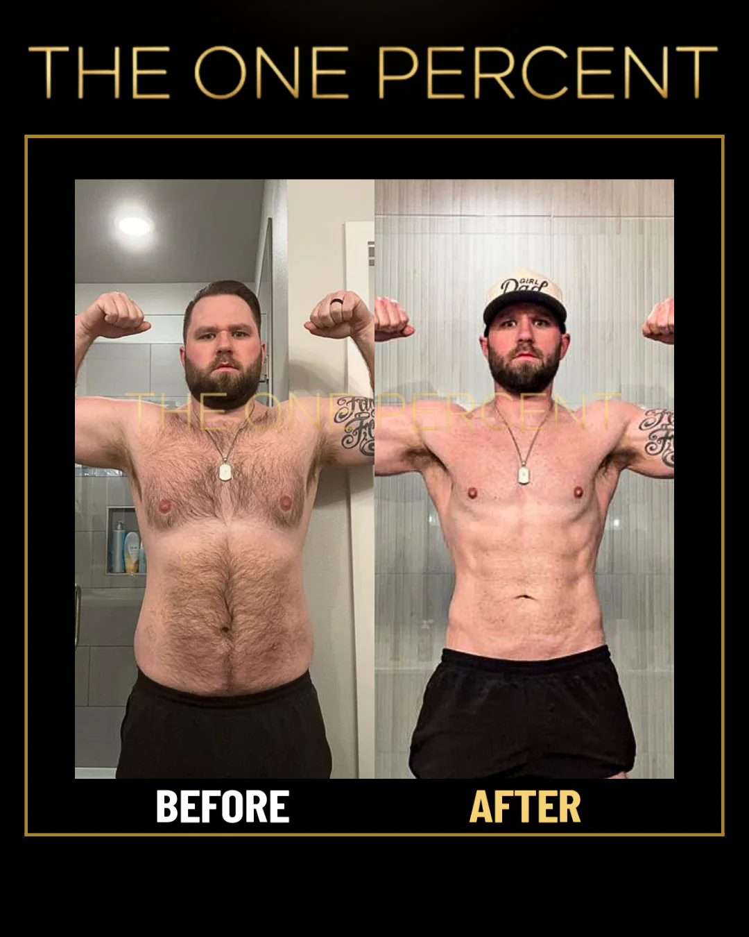 Client transformation 7 — before and after