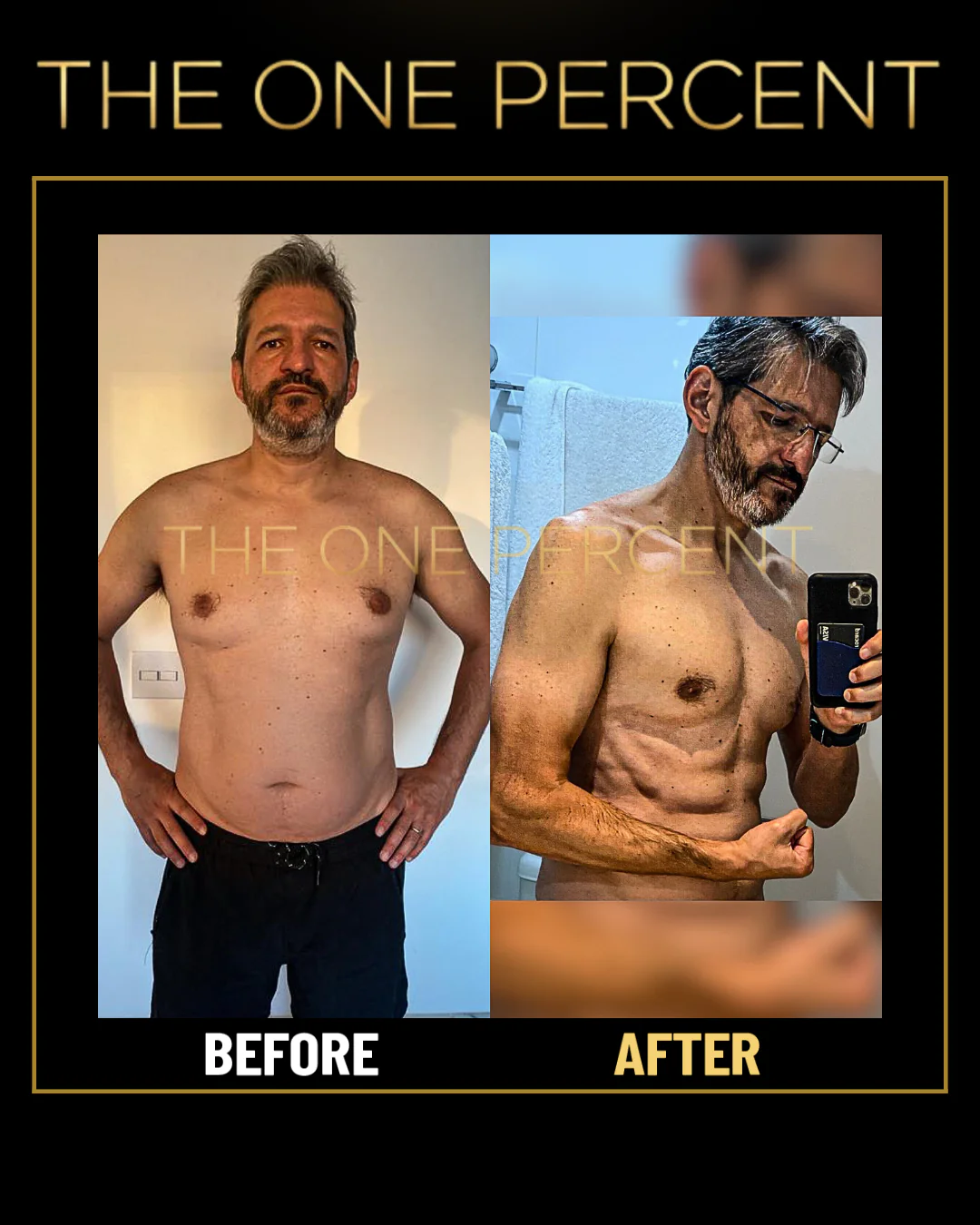 Client transformation 9 — before and after