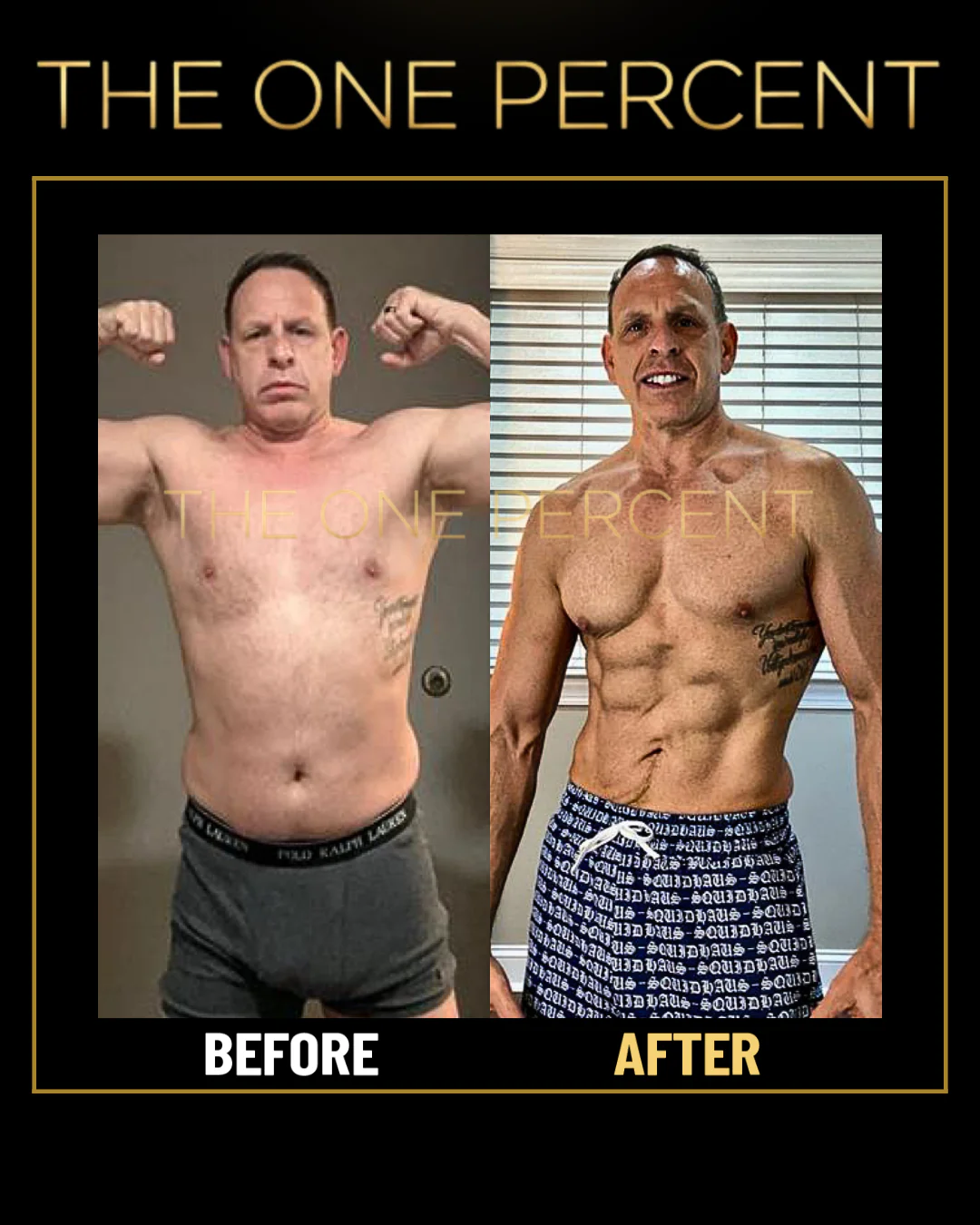 Client transformation 9 — before and after